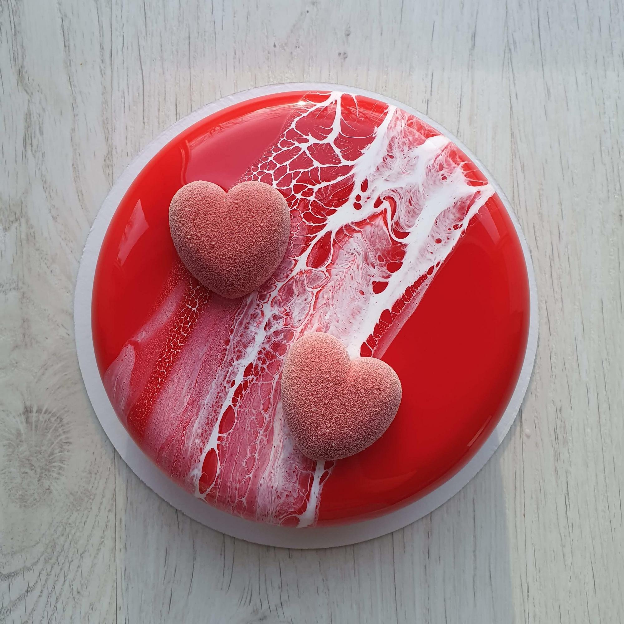 Торт  "Апельсин-клюква-корица"