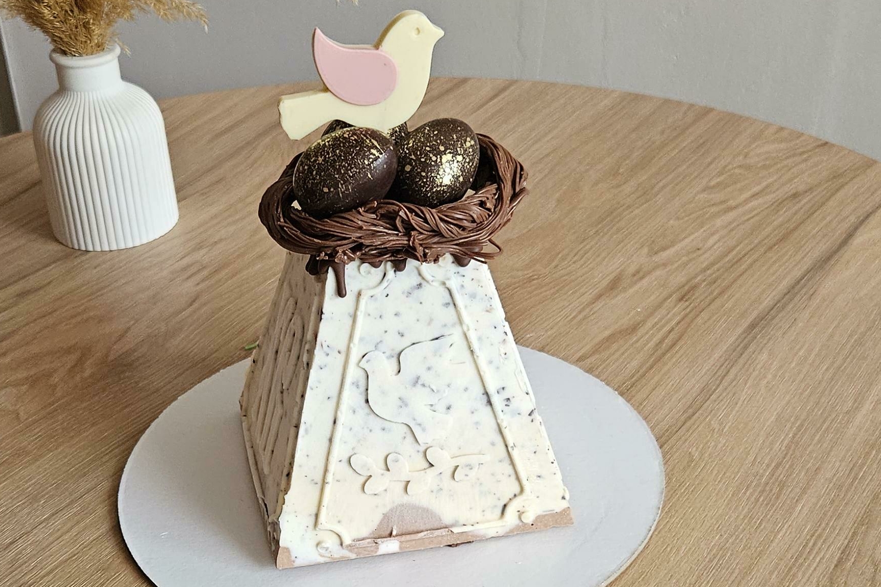 Пасха "Шоколад-карамель-фундук"