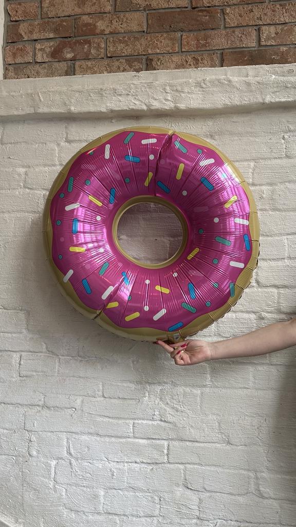 Шар пончик в глазури