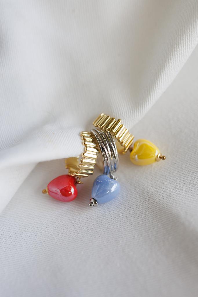 Кольцо сердце