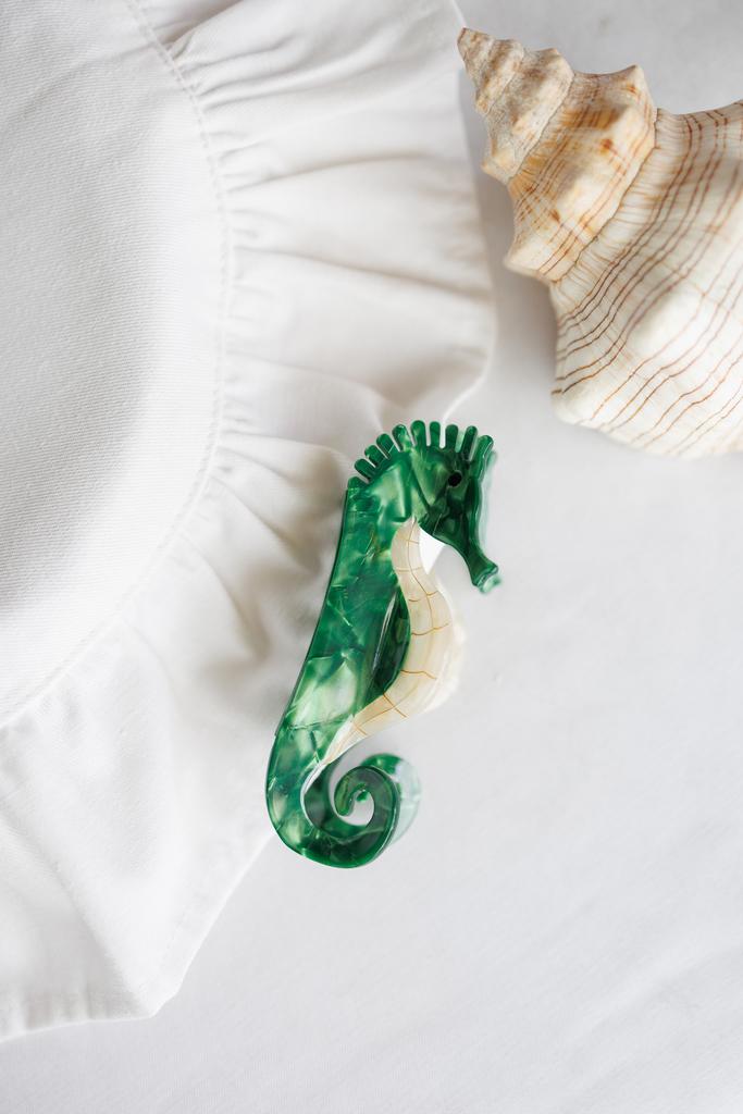 Заколка "Морской конек"