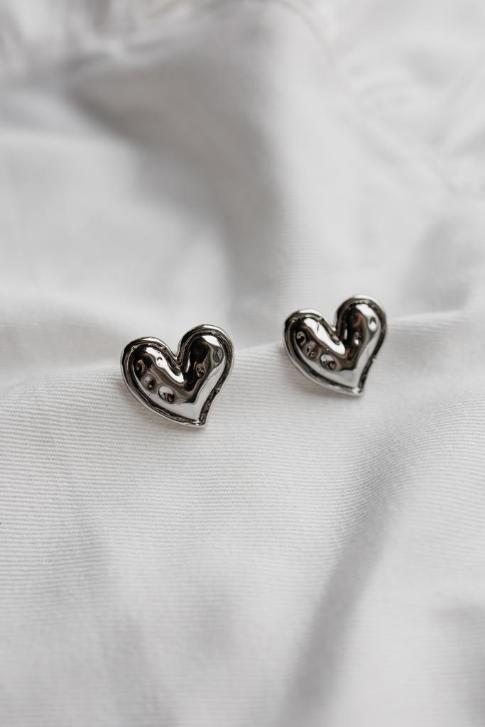 Серьги "Сердечки"