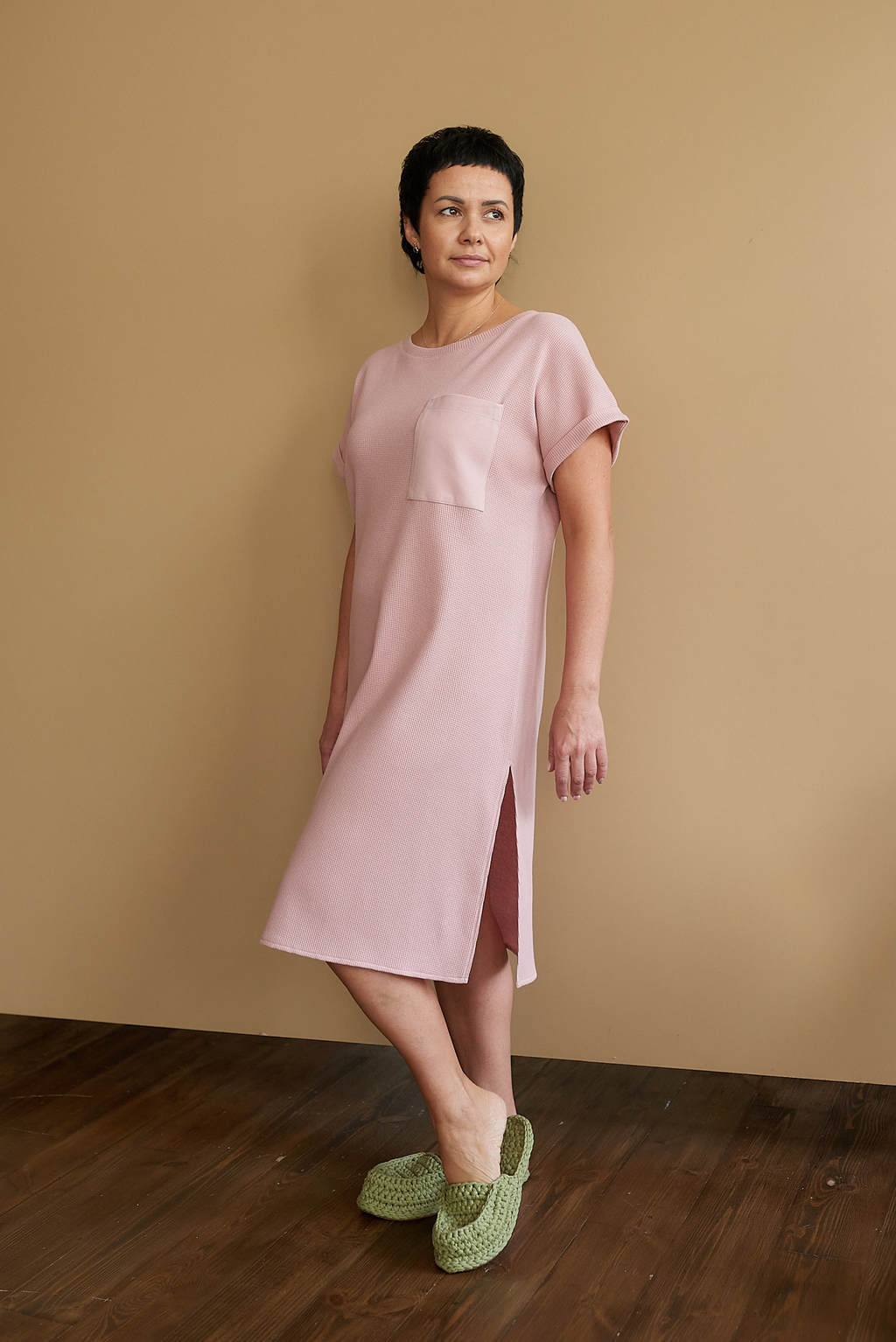 Платье НОМЕ пудра