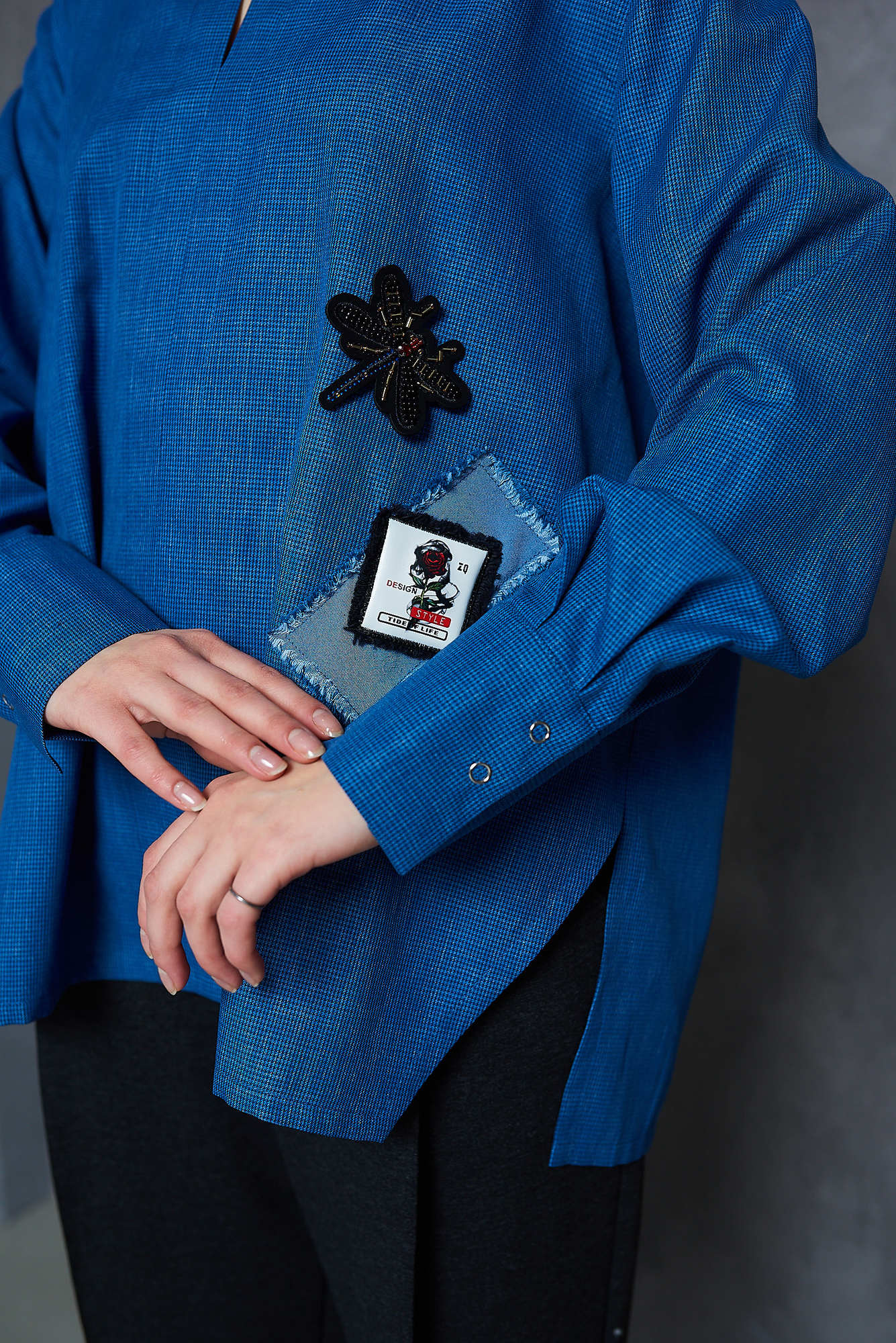 Блузка "Индиго"