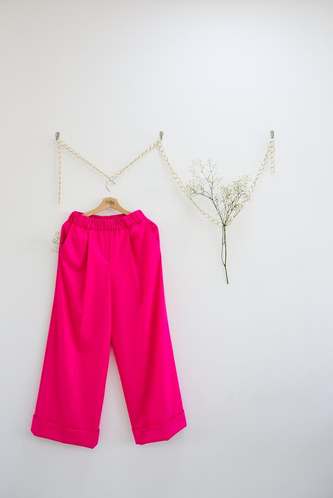 Брюки-палаццо