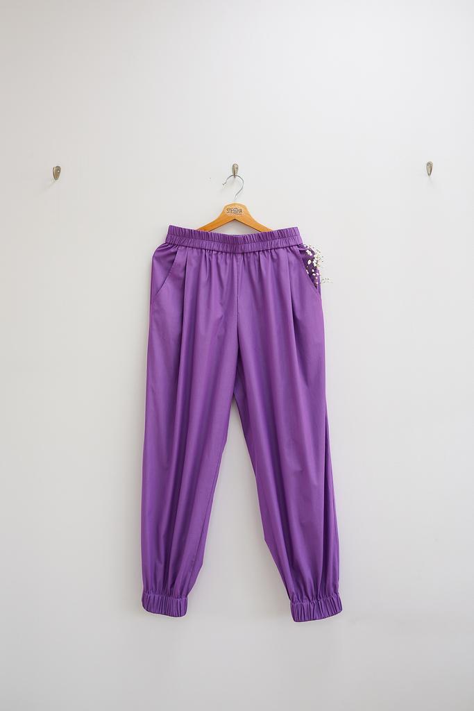 Брюки-джоггеры из хлопка