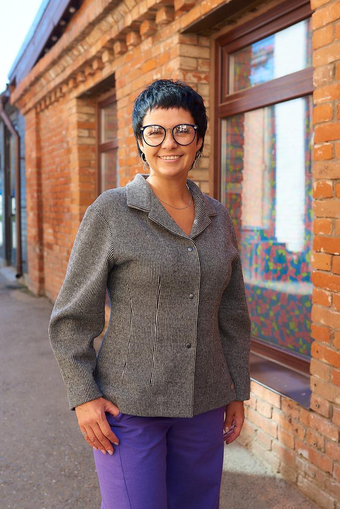 Жакет в полоску "MARA"