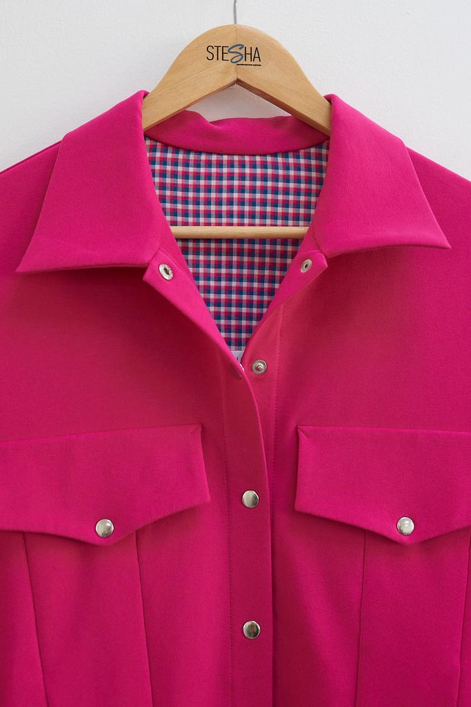 Трикотажный бомбер