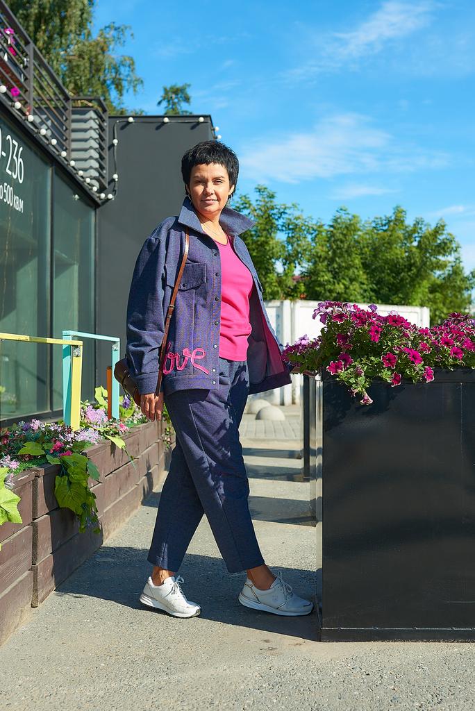 Трикотажный костюм "ДЕНИМ"