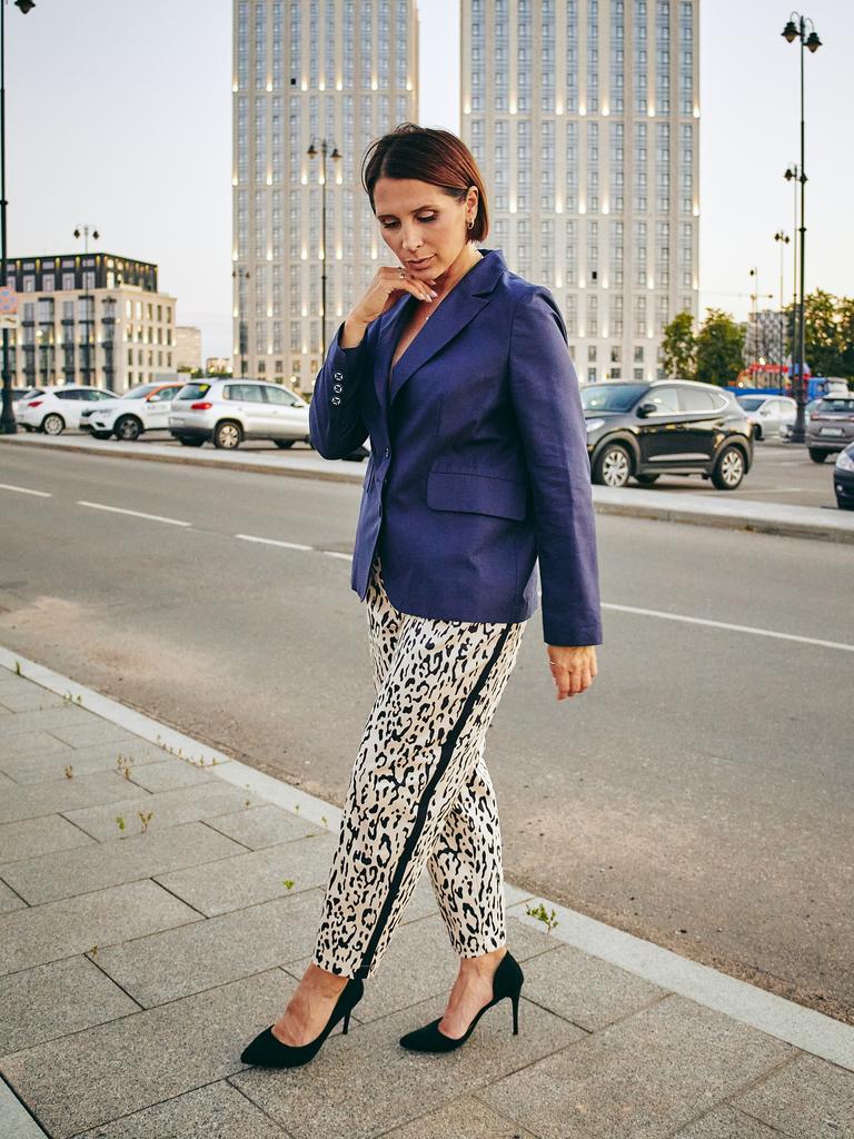 Жакет классический синий