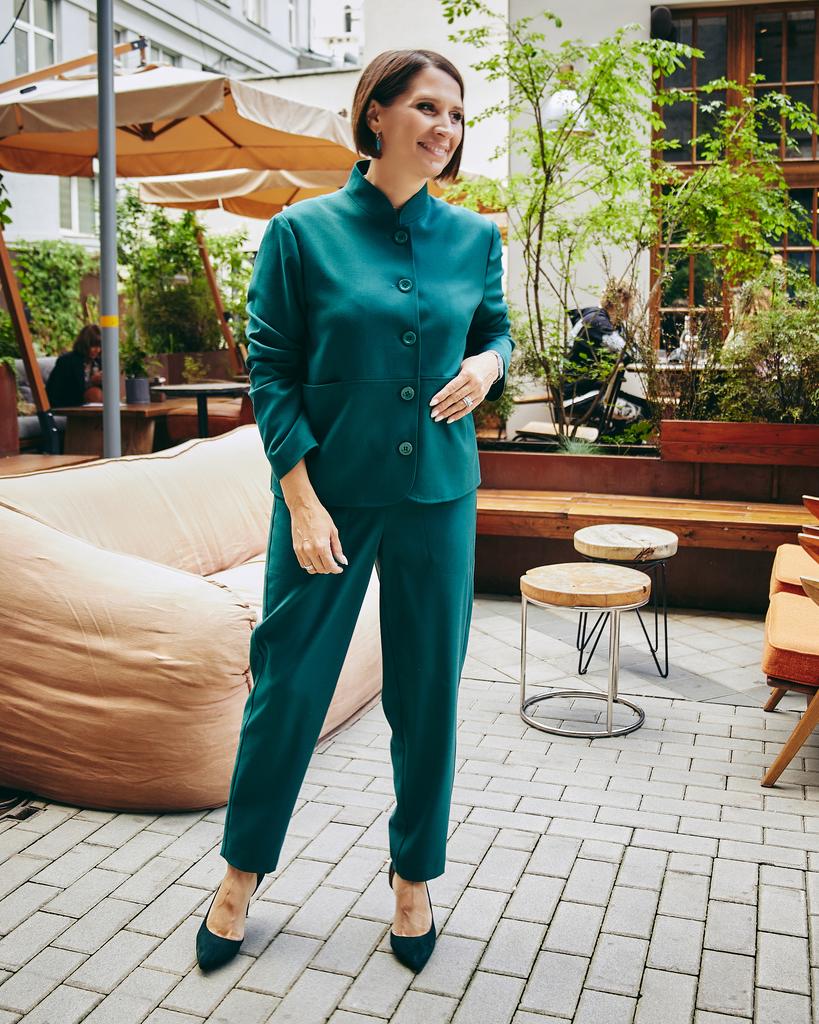 Костюм "Изумруд" зеленый