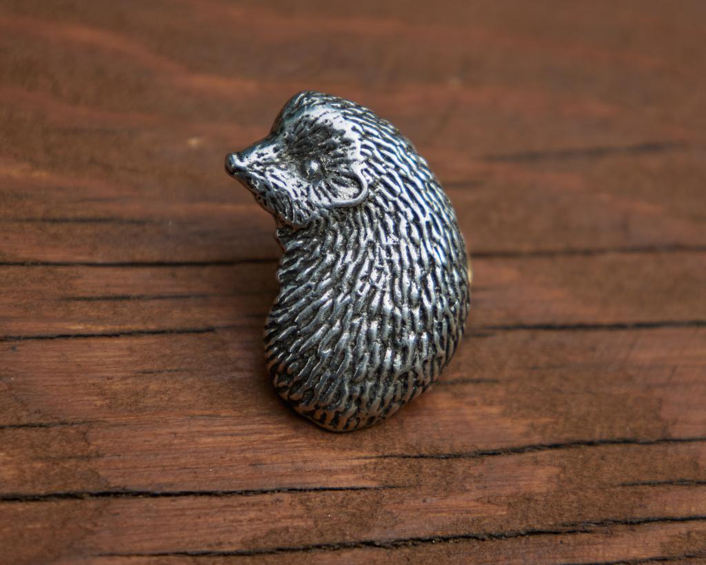 Брошка-значок "Ёжик"