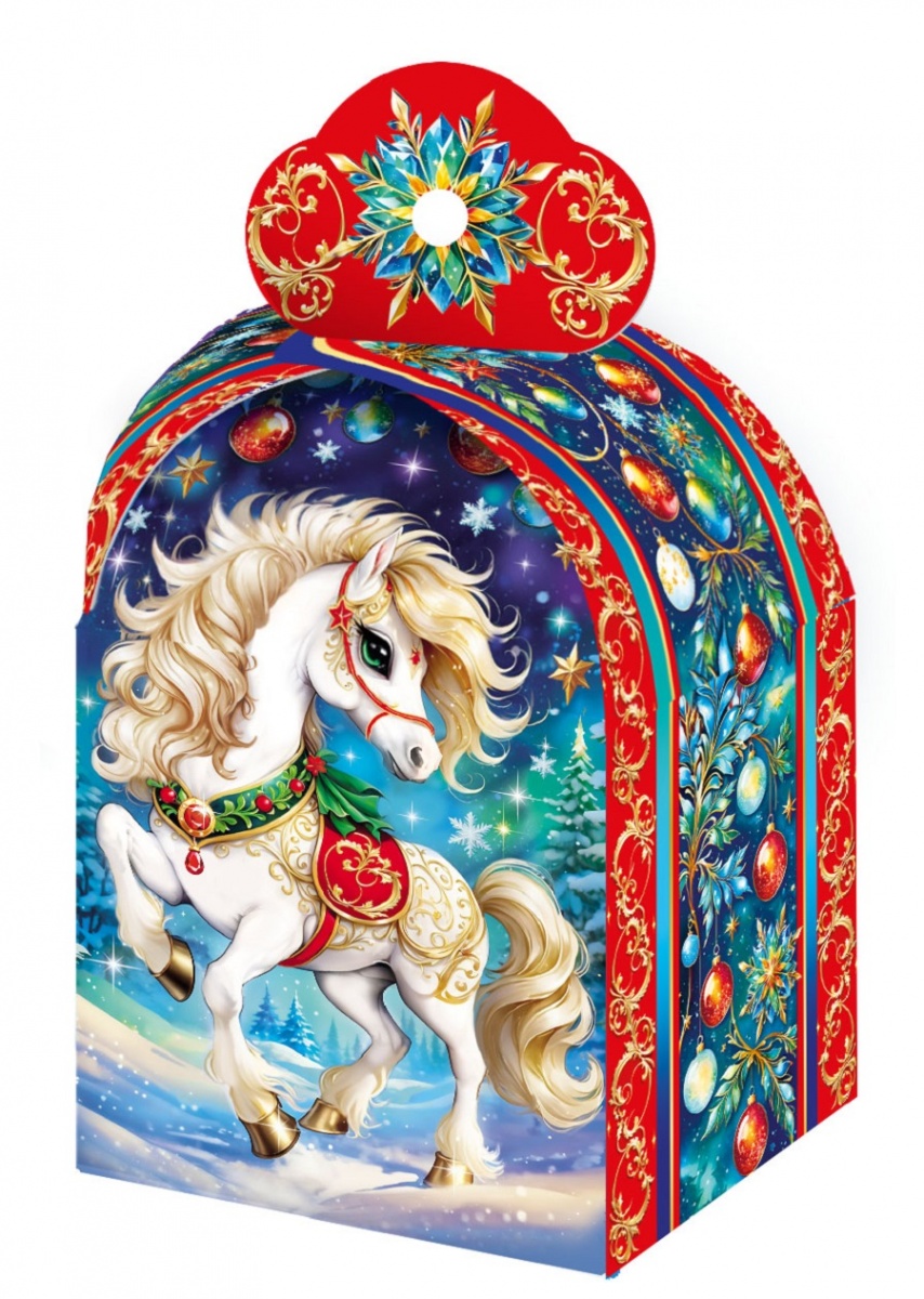 Новогодний подарок"Белогривая лошадка" 500гр