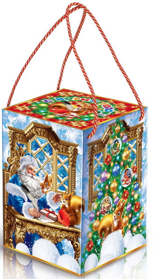 Новогодний подарок "Короб волшебство" 800гр