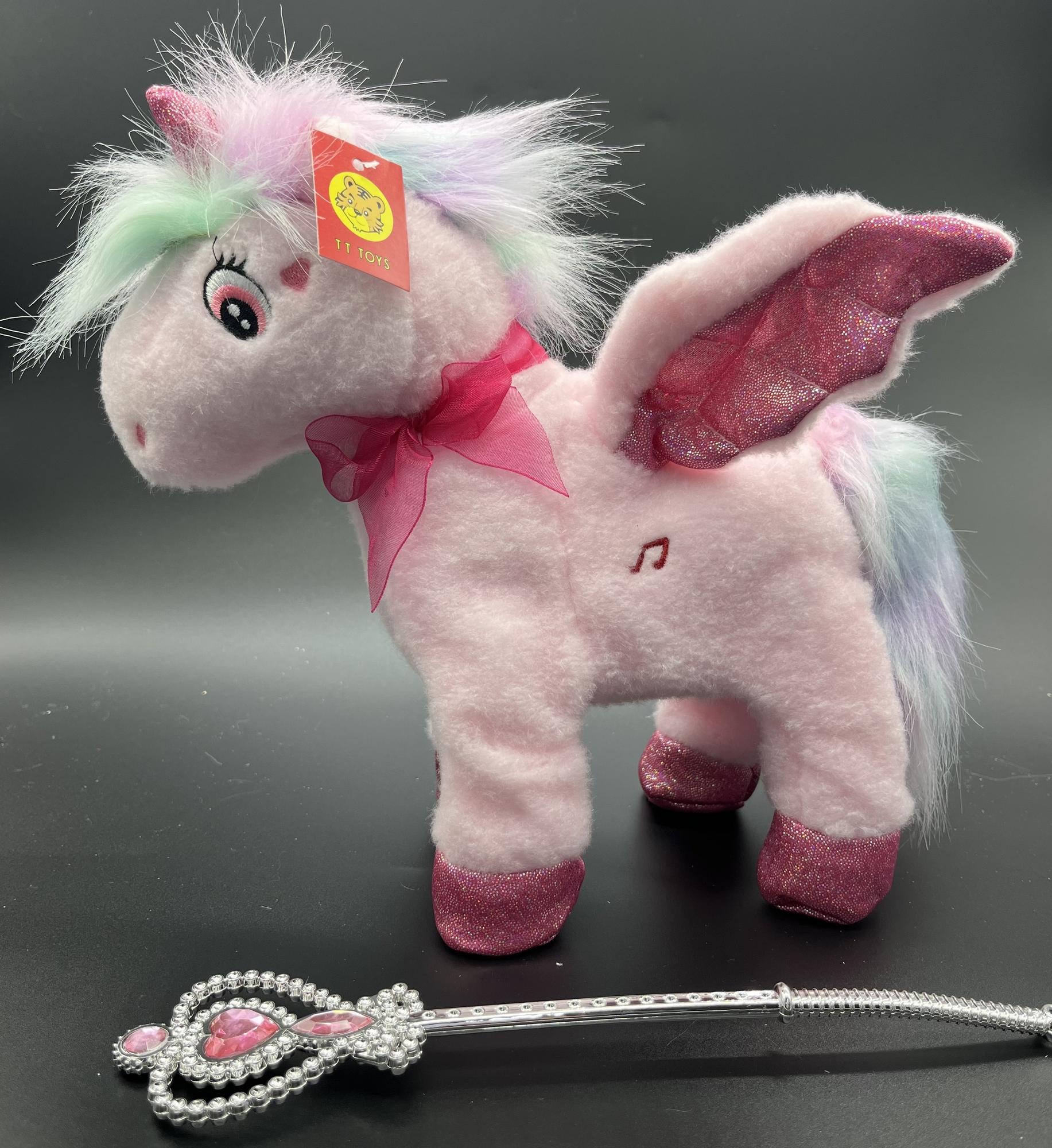 Новогодний подарок "Пони музыкальный с волшебной палочкой