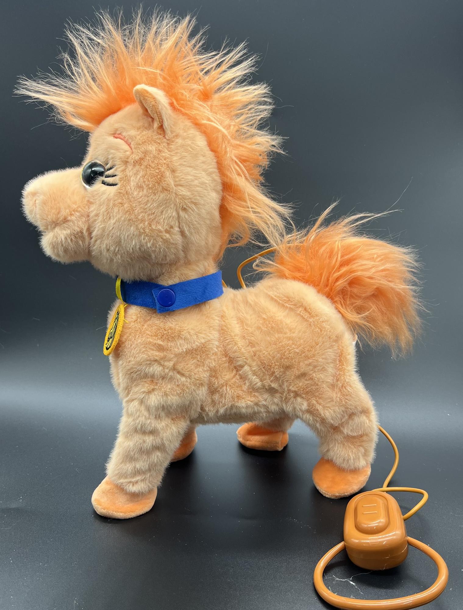 Новогодний подарок "Рыжик музыкальный с пультом"