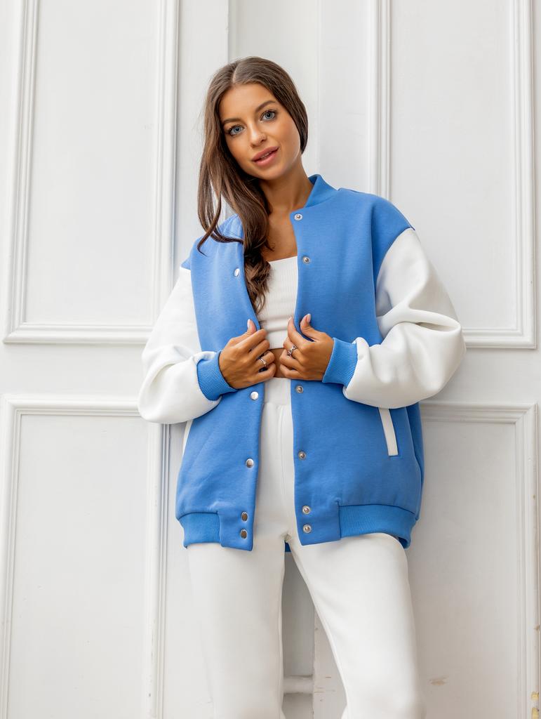 Куртка BOMBER Гортензия/Тофу