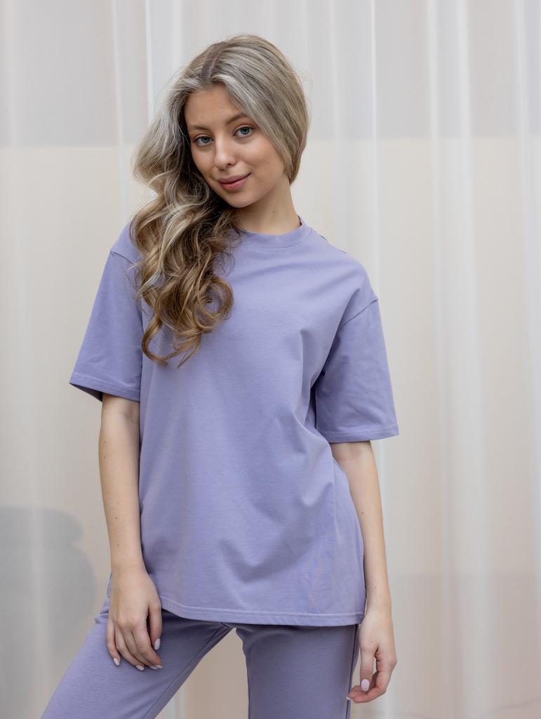 Футболка VOLUME Пыльная сирень