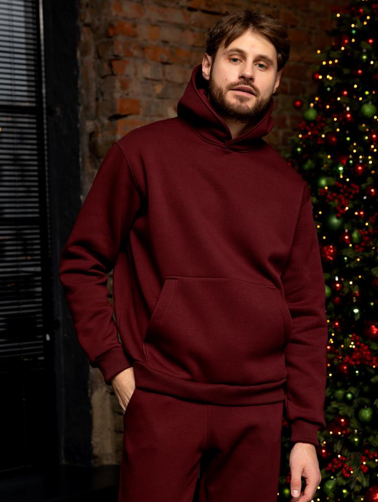 Костюм WARM MEN Винный