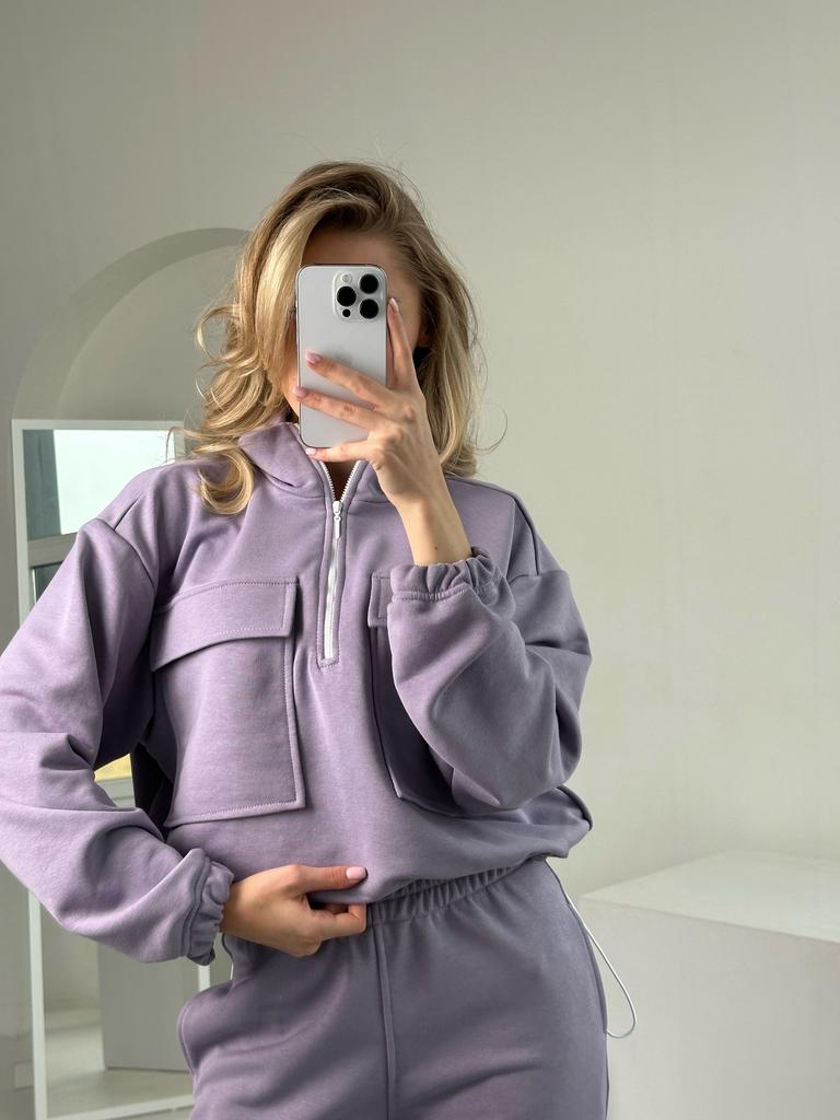 Худи FLAP Пыльная сирень