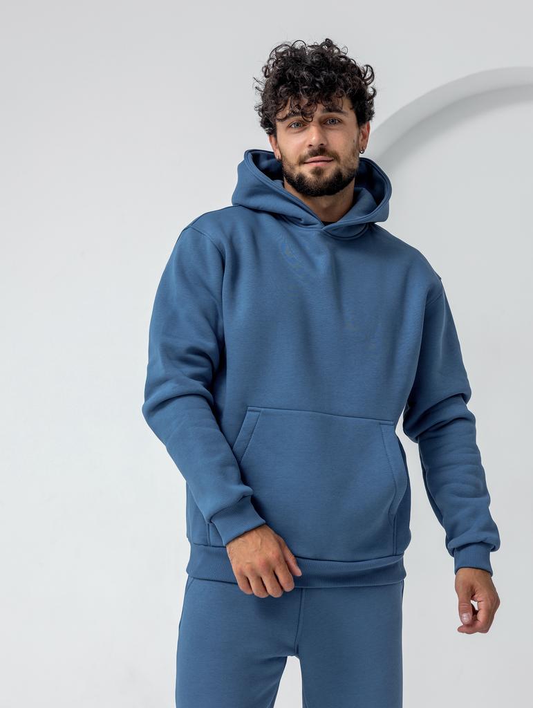 Худи WARM MEN Индиго