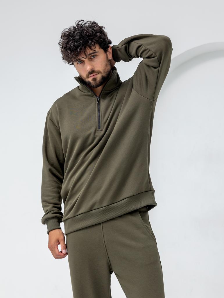 Худи COLLAR MEN Хаки