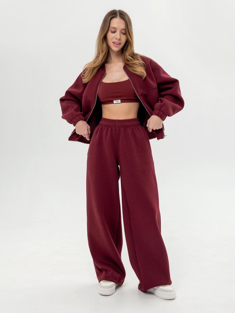 Брюки WARM CHARM  Винный