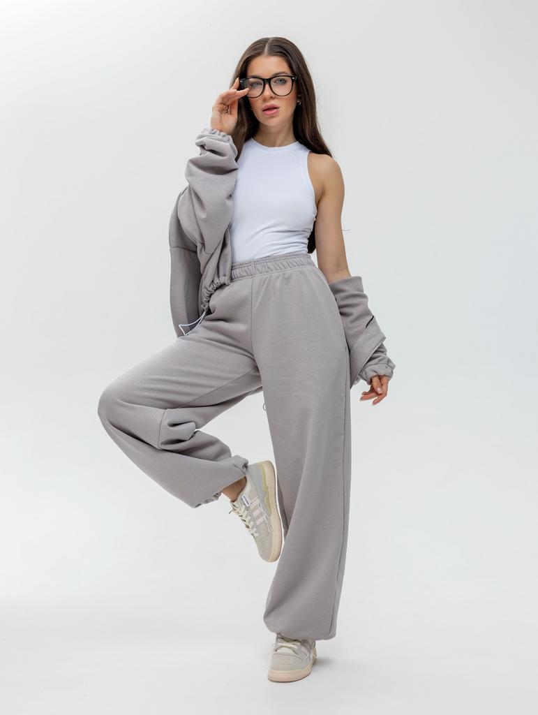 Брюки НЮД/NUDE Серый