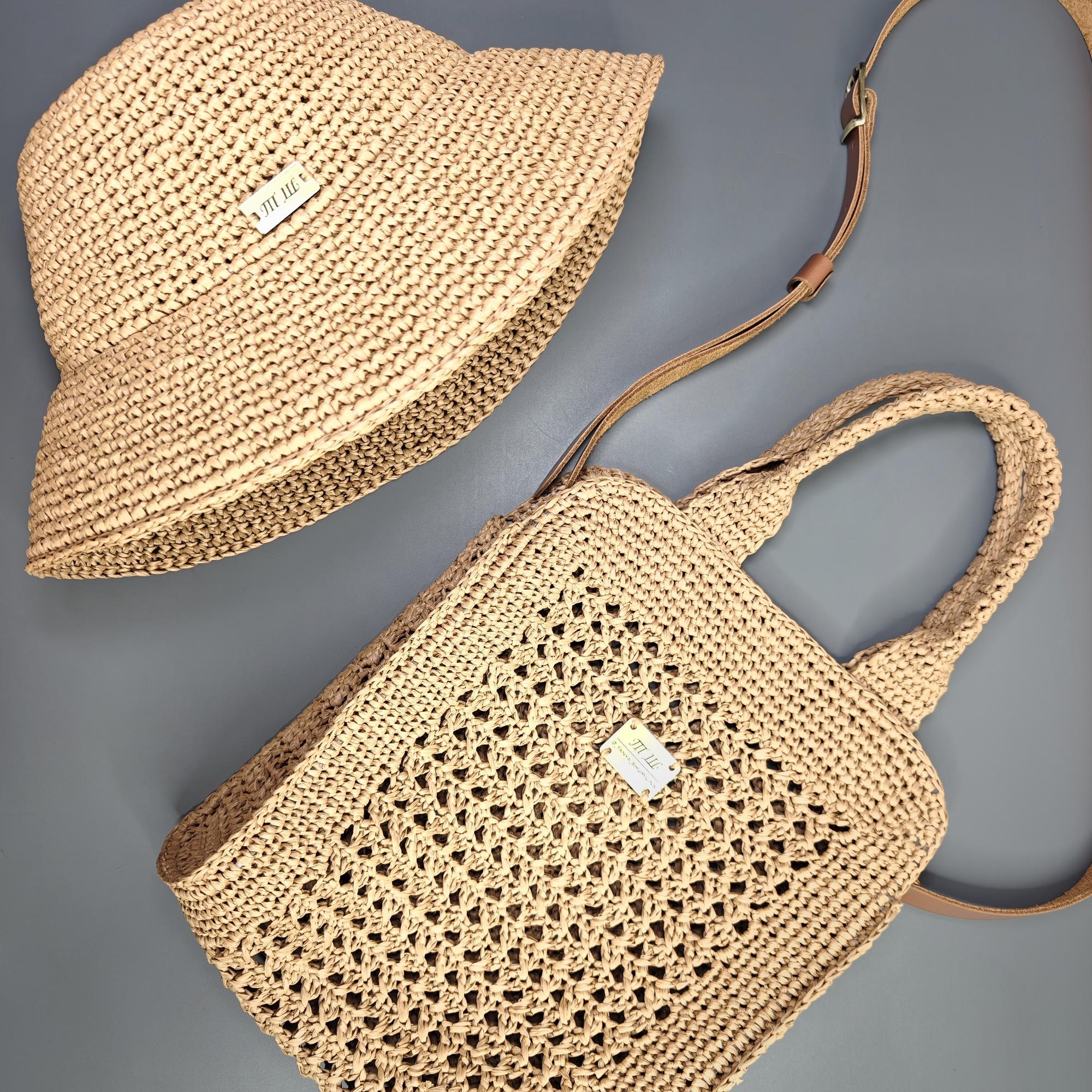 Мастер-класс "Комплект Сумка МиМи и Панама Smile"