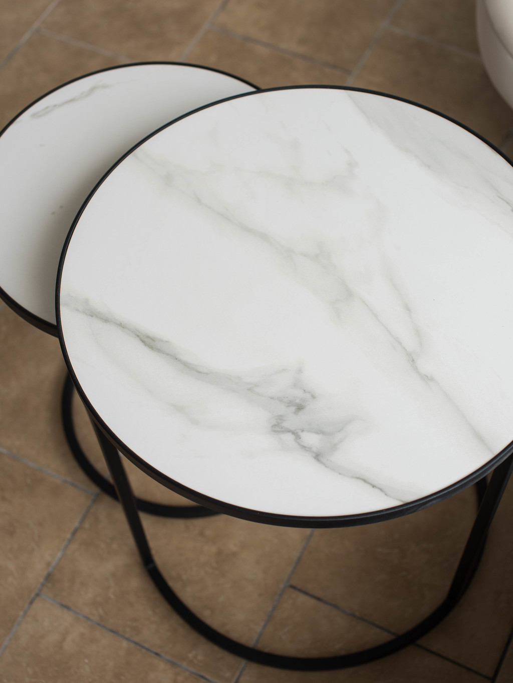 Комплект столов Marble/BLACK