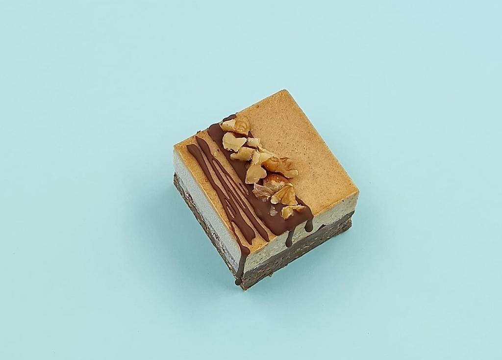 Веган пирожные TWX с банановой "карамелью" и шоколадом