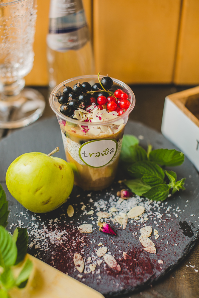 Чиа-пудинг "Яблоко-корица"