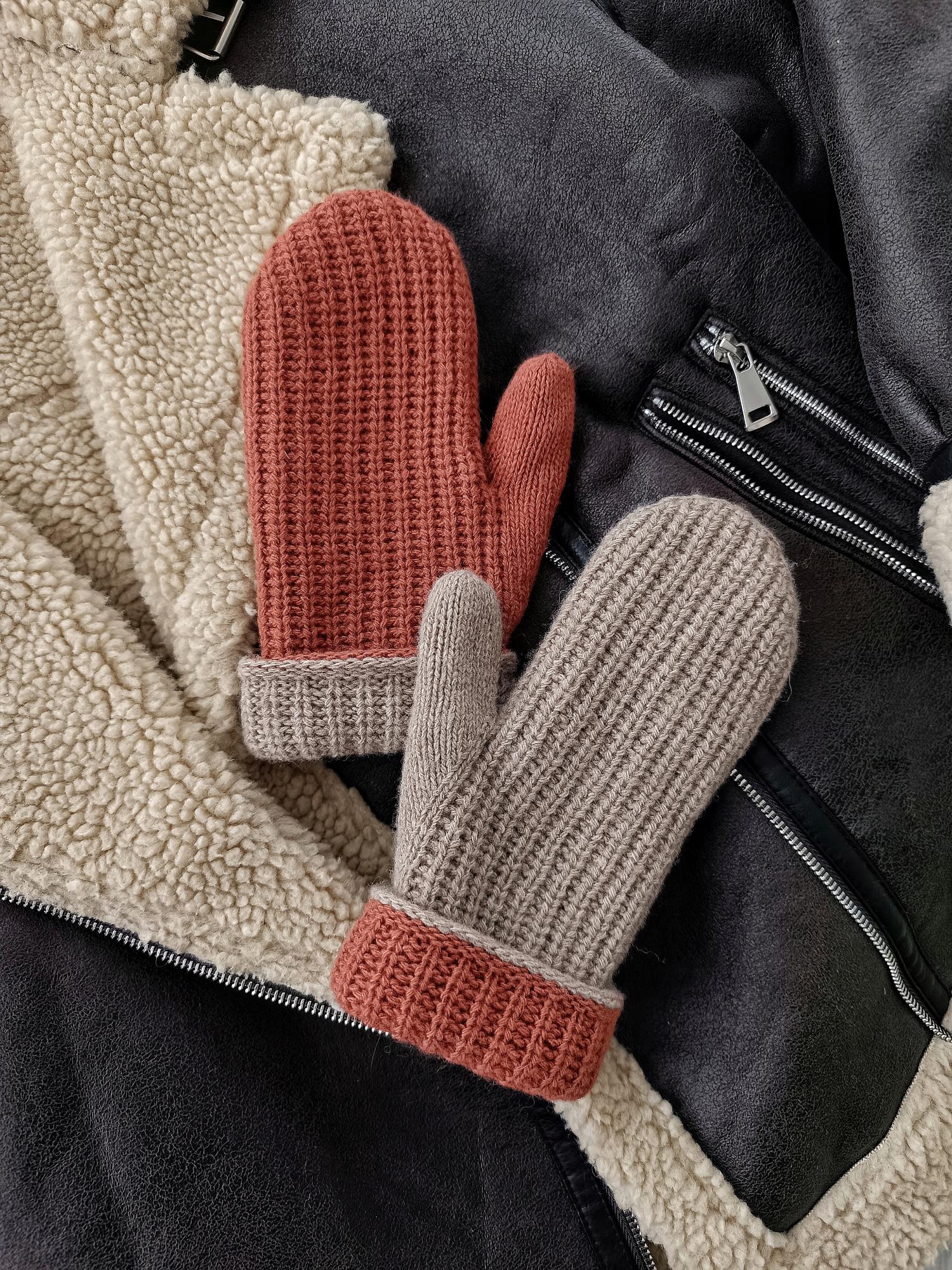 Варежки двусторонние "Аляска"