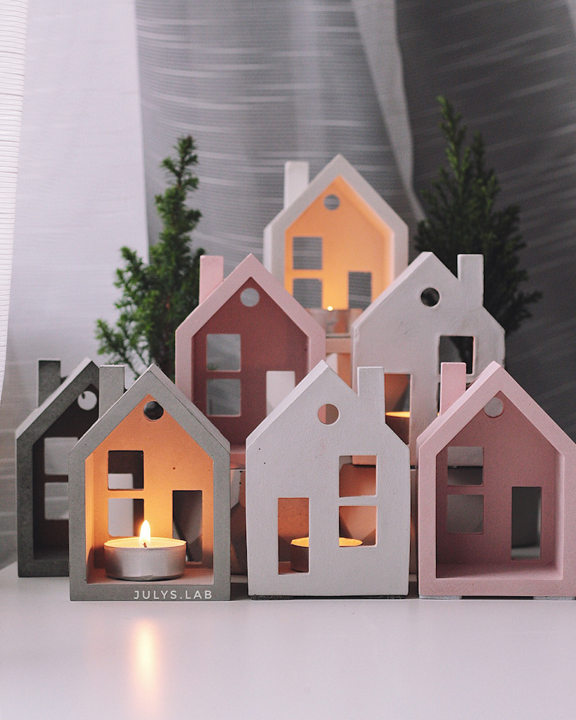 Подсвечник Домик