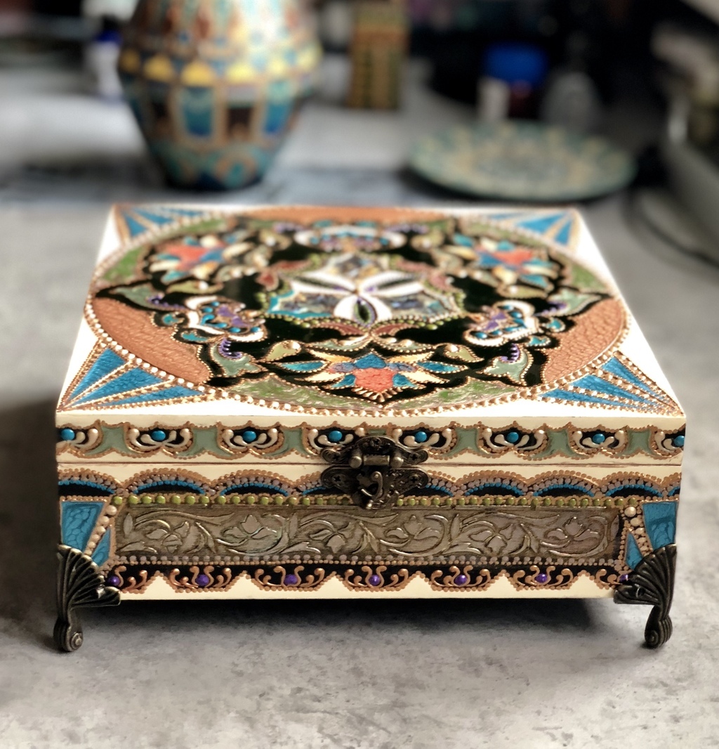 Шкатулка декоративная Тhree elements