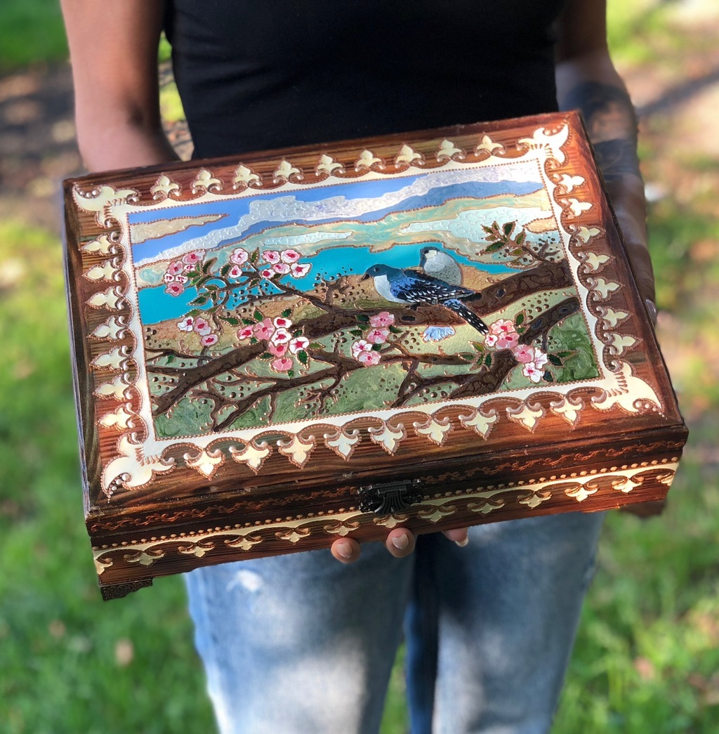 Шкатулка декоративная Spring trills