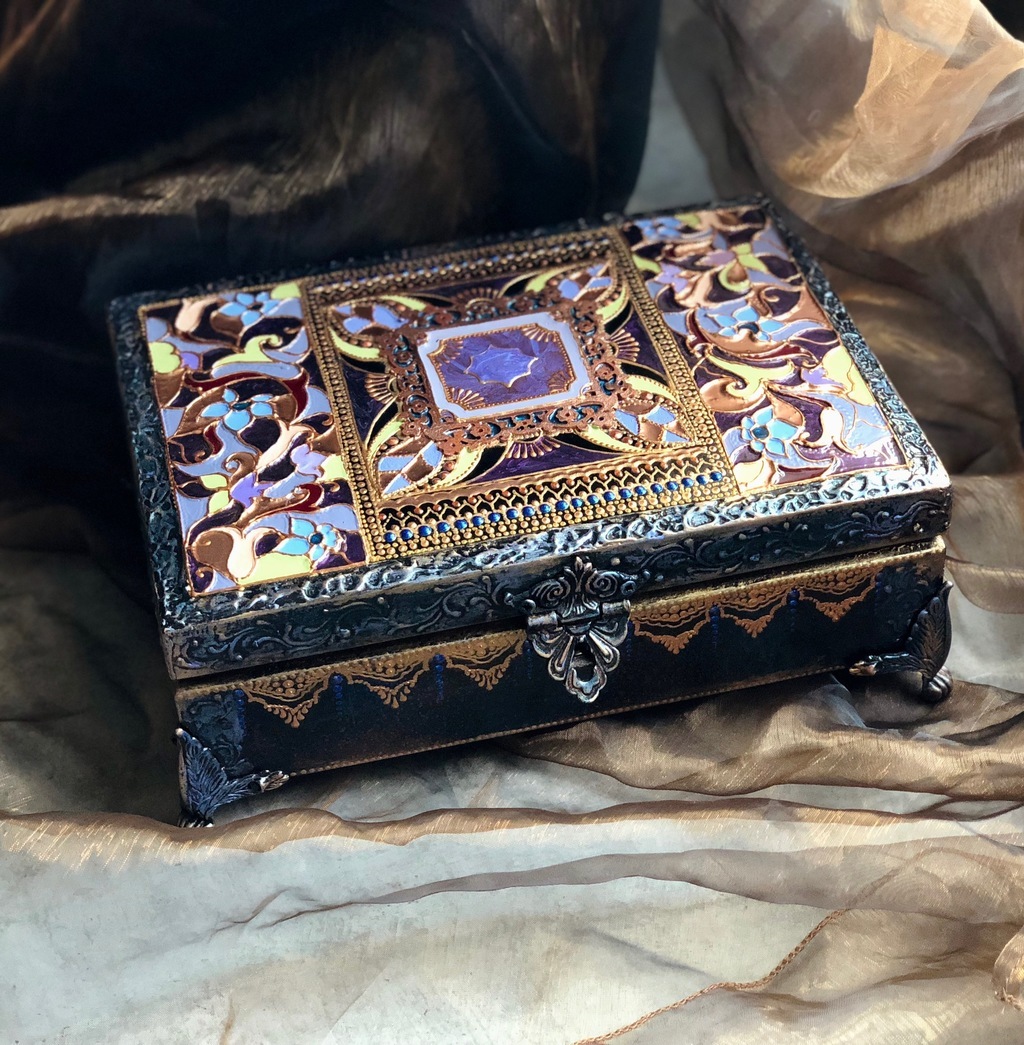 Шкатулка декоративная Lilac morning