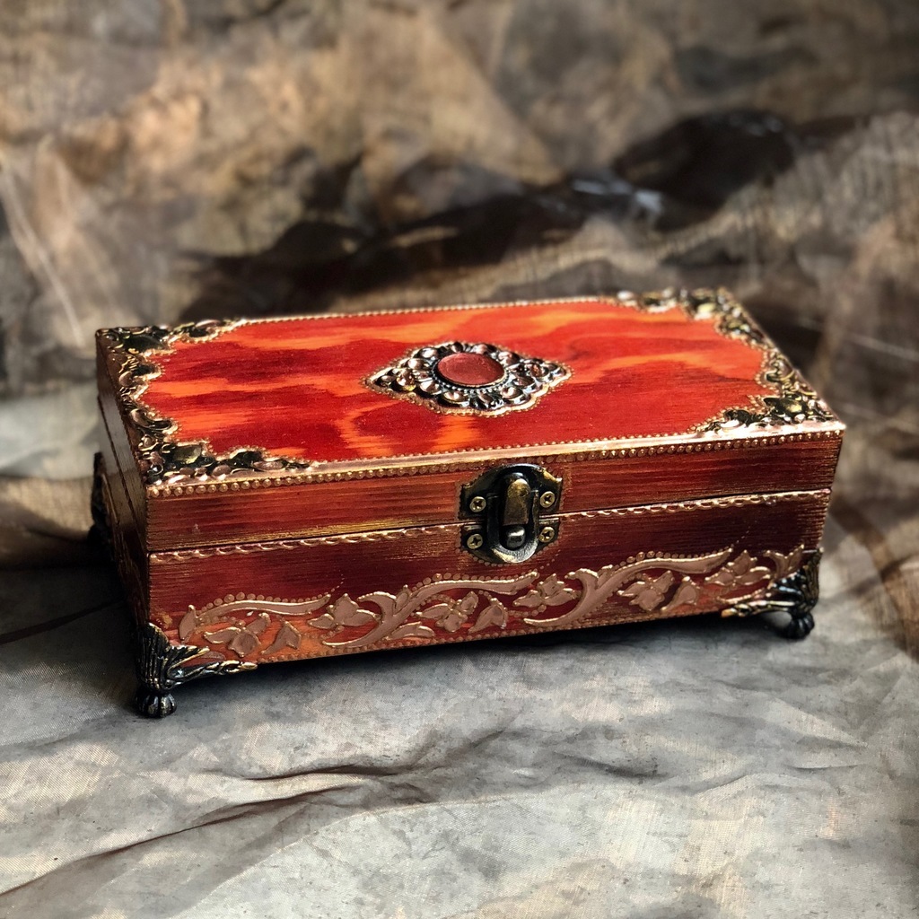 Шкатулка декоративная Dragon flame