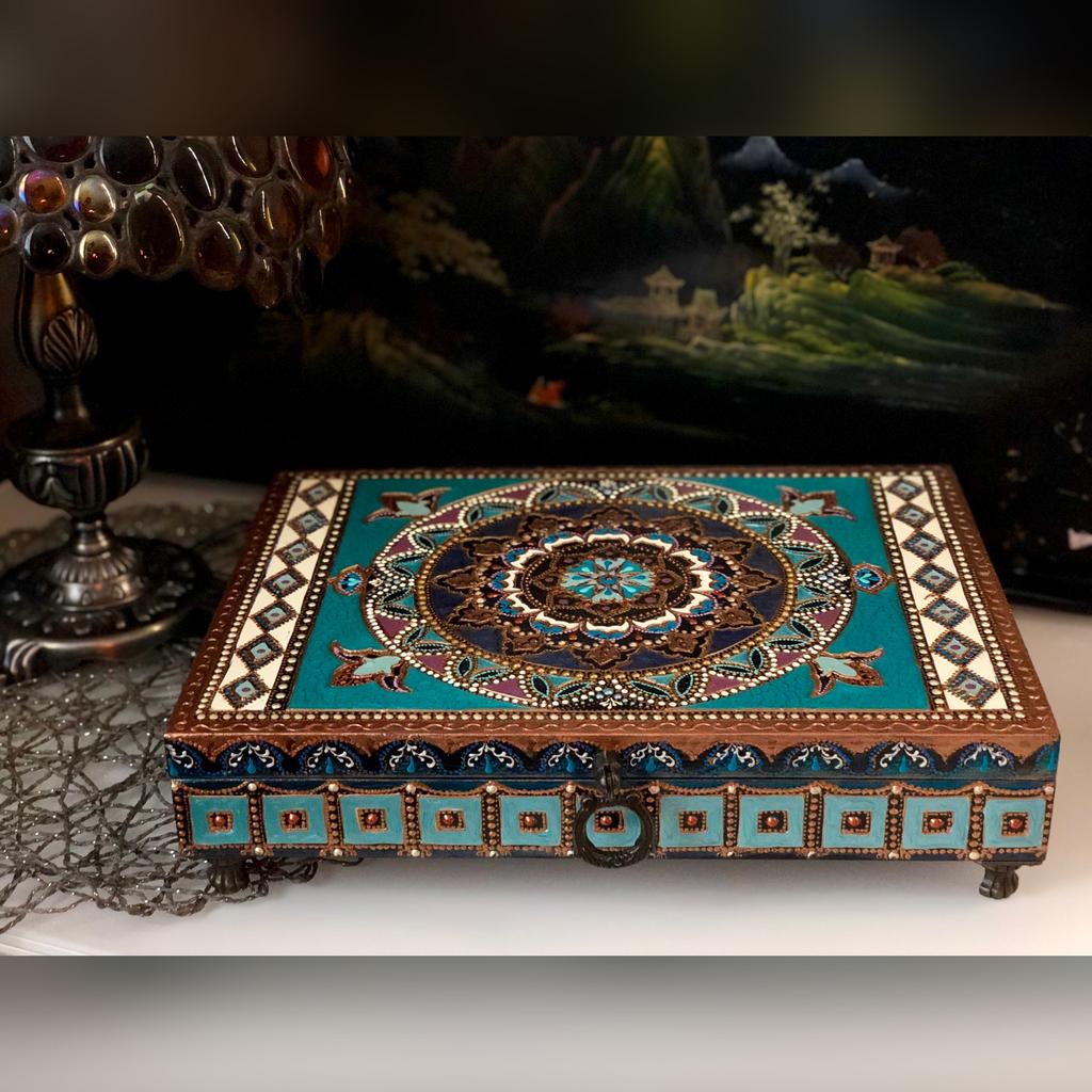 Шкатулка декоративная Тurquoise palace