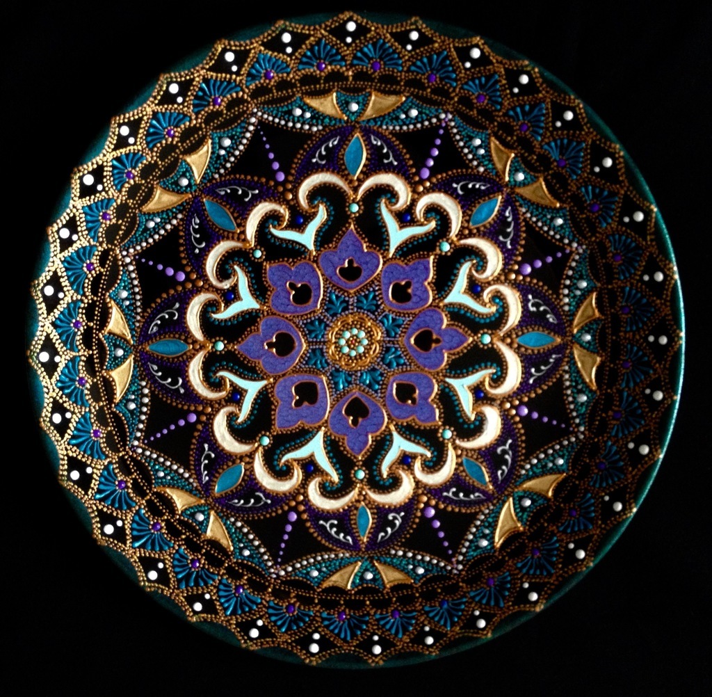 Тарелка декоративная Night on Antalya