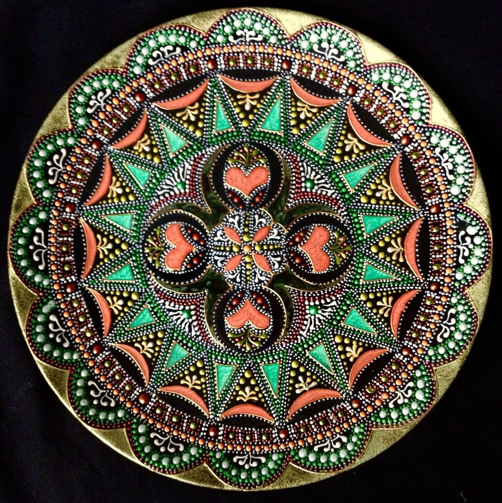 Тарелка декоративная Colors autumn