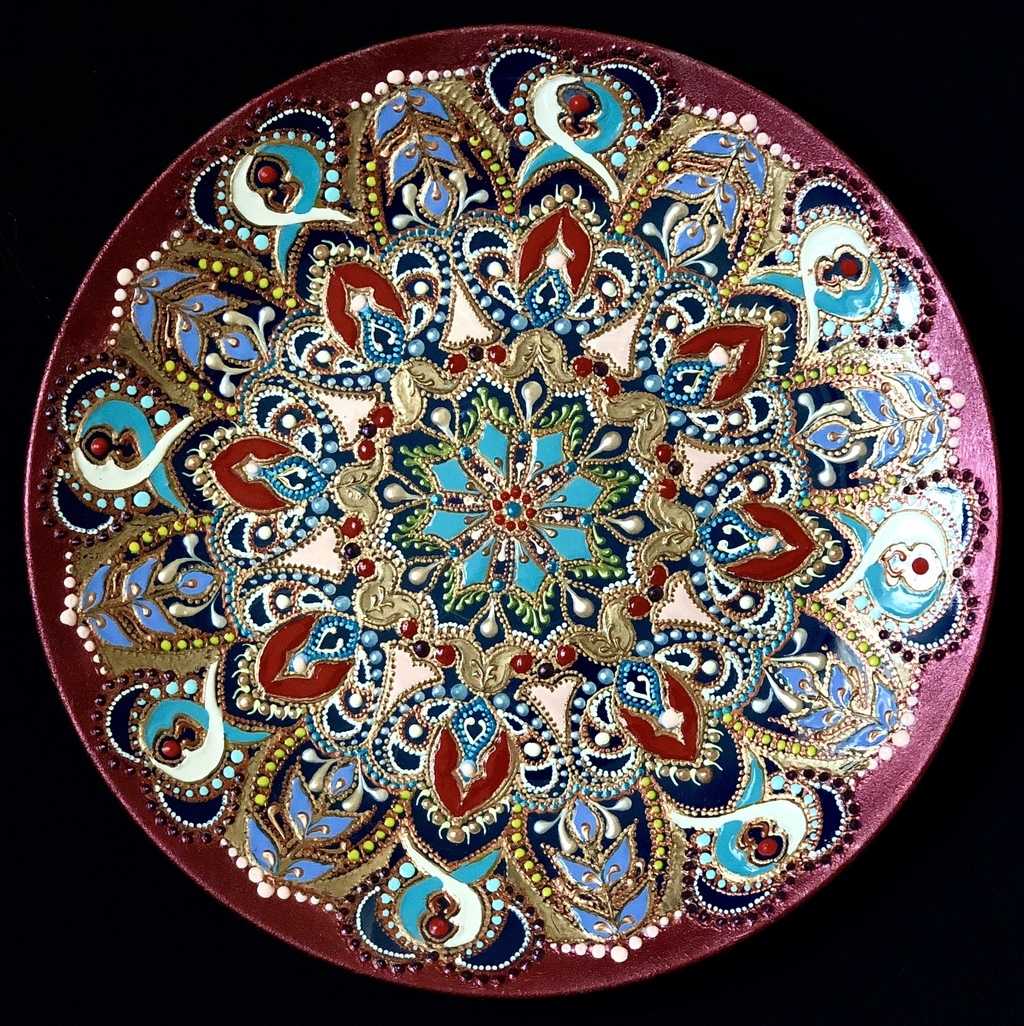 Тарелка декоративная Strawberry glade