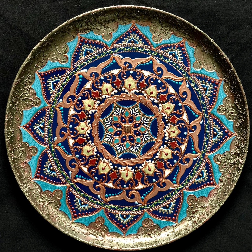 Тарелка декоративная Mandala inspiration