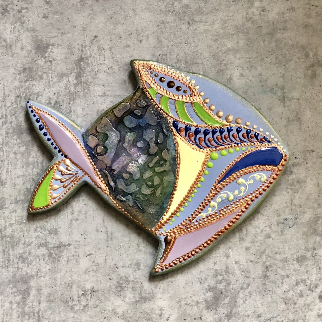 Панно настенное Рыбы Tortoiseshell