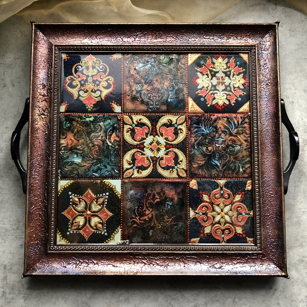 Поднос Copper lake