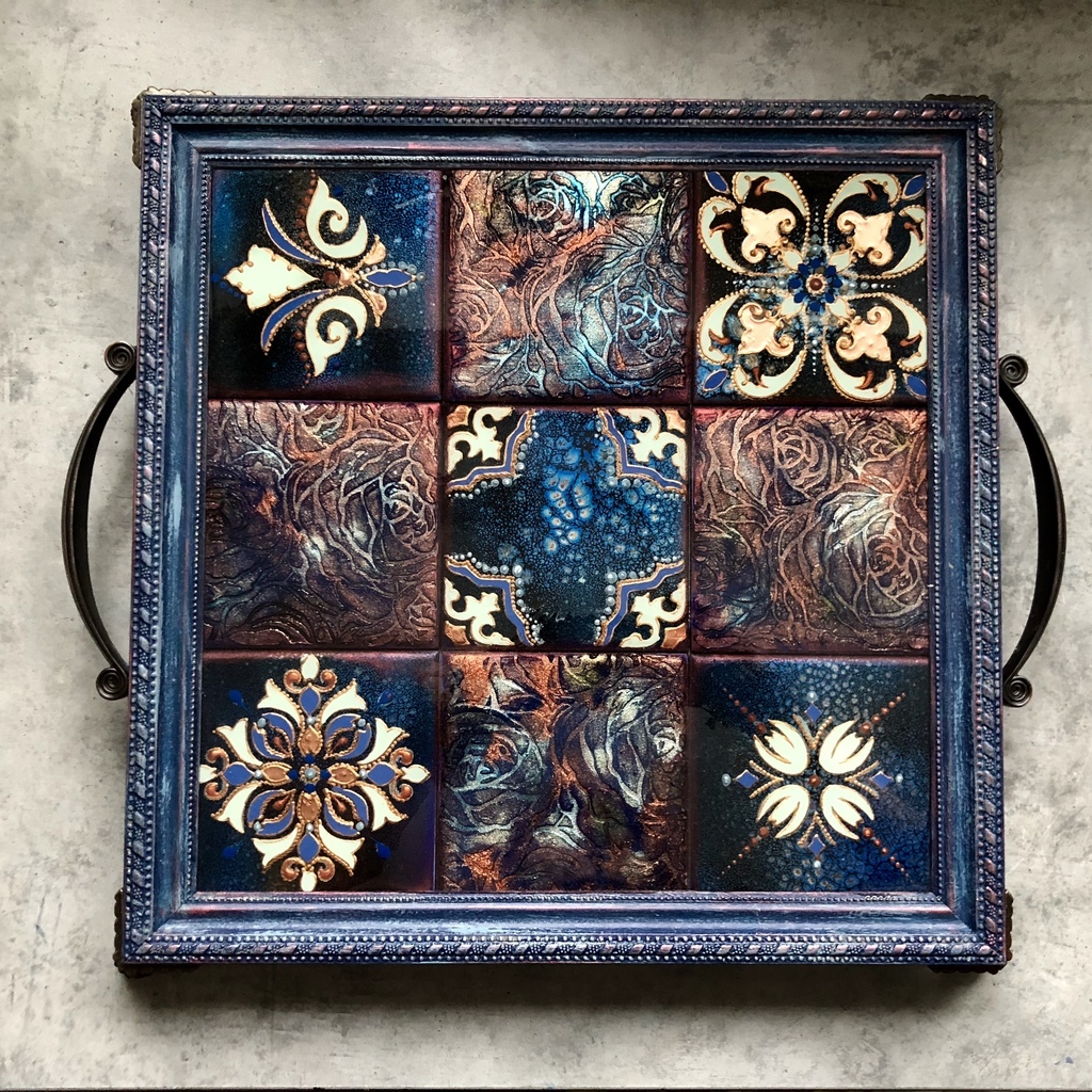 Поднос Mystical space