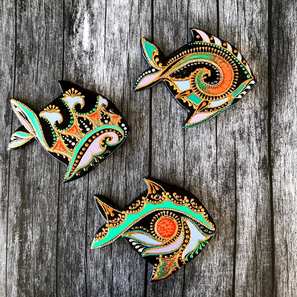 Панно настенное Рыбы Pumpkin