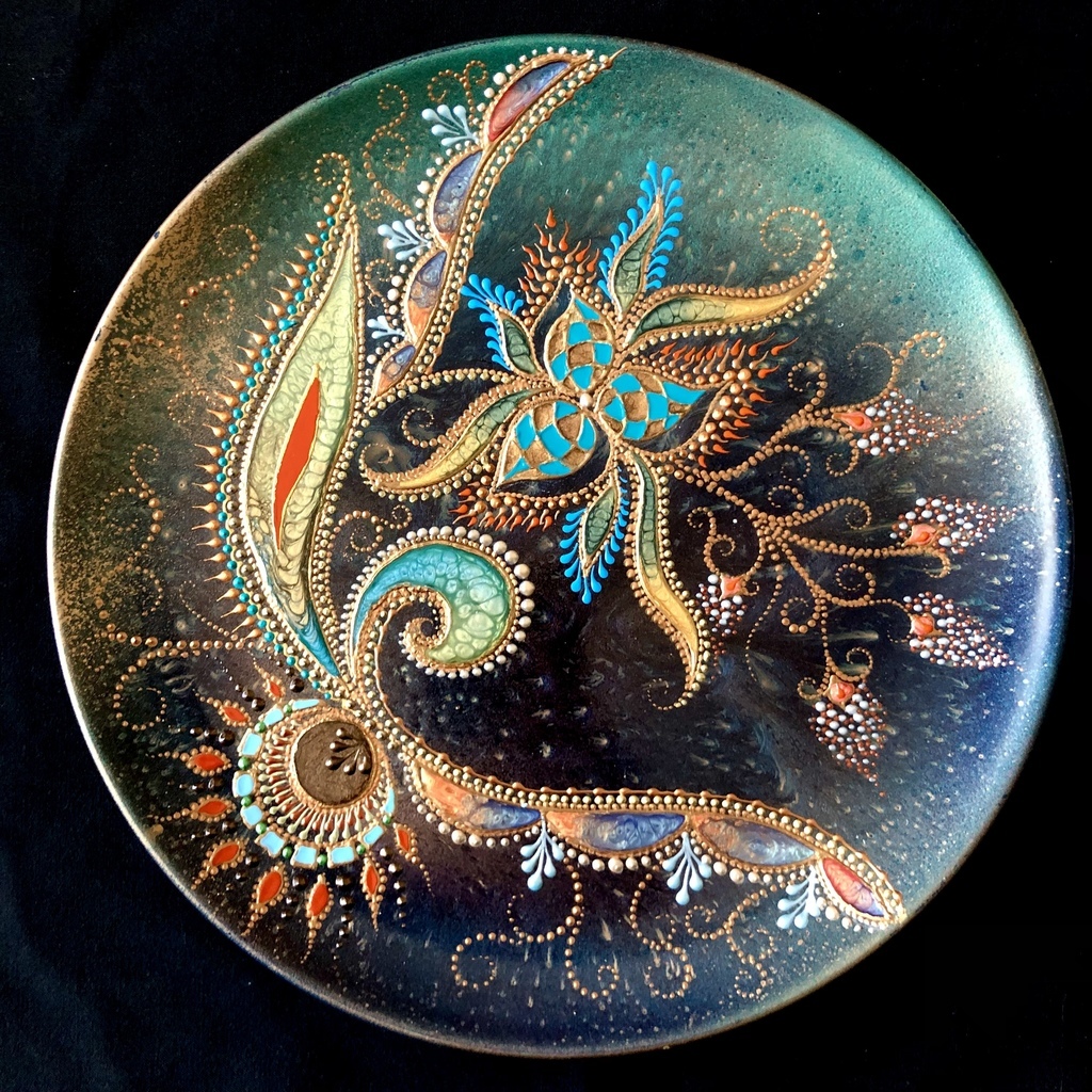 Тарелка декоративная Sea ​​passion