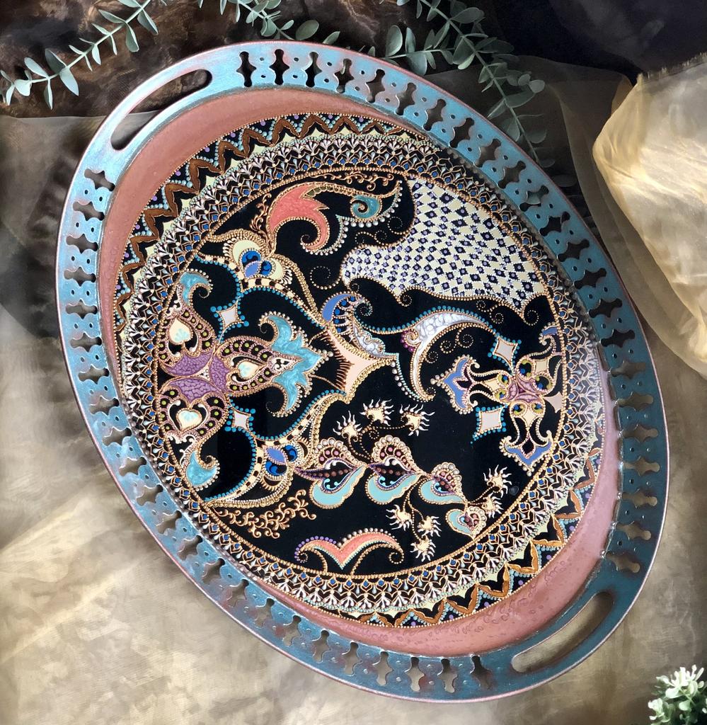 Поднос Mint sunset