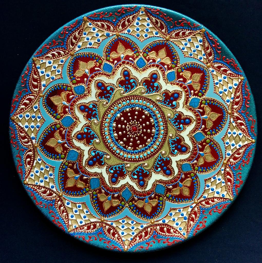 Тарелка декоративная Night Ankara